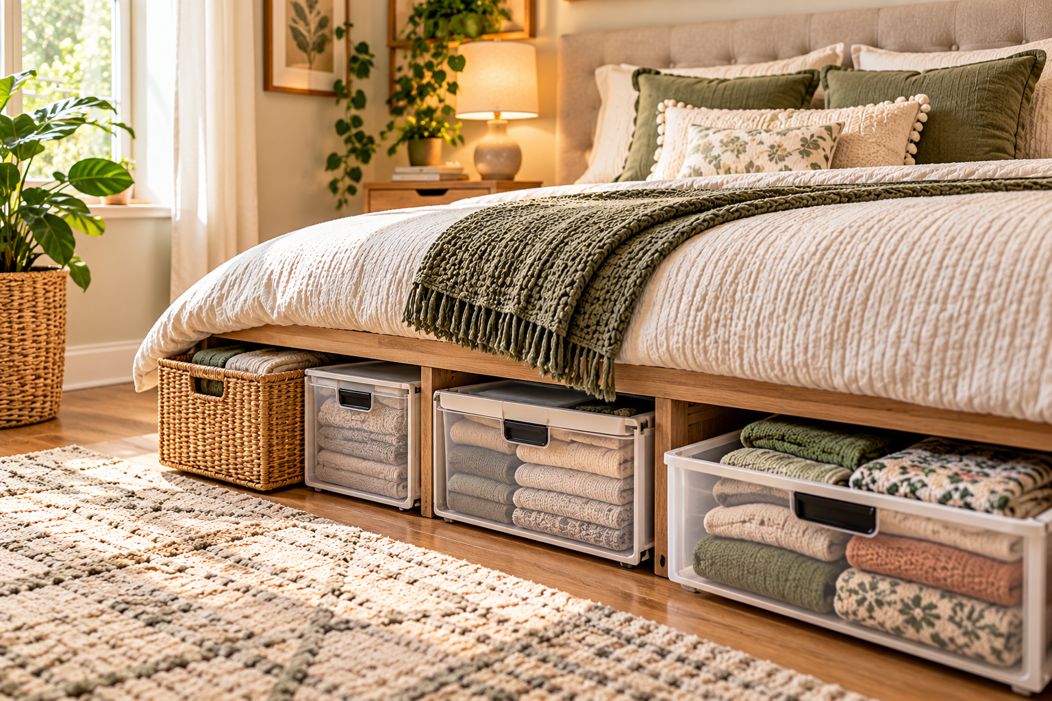 12 Under-Bed Storage Ideas for Small Bedrooms That Actually Work